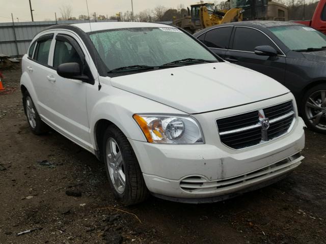 1B3HB48A49D136365 - 2009 DODGE CALIBER SX WHITE photo 1