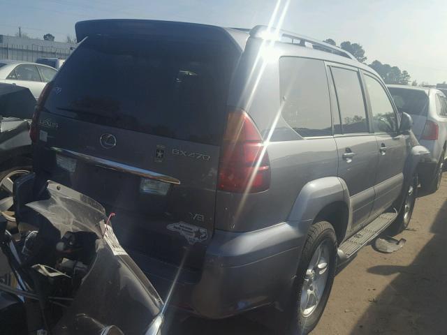 JTJBT20X060123053 - 2006 LEXUS GX 470 SILVER photo 4