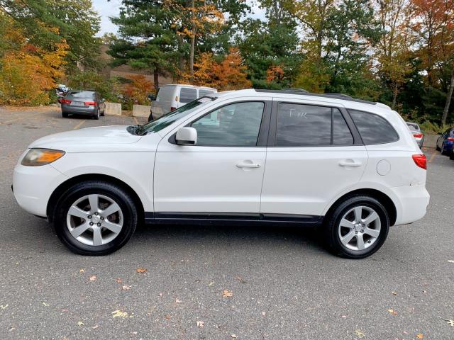 5NMSH13E57H097396 - 2007 HYUNDAI SANTA FE S WHITE photo 9