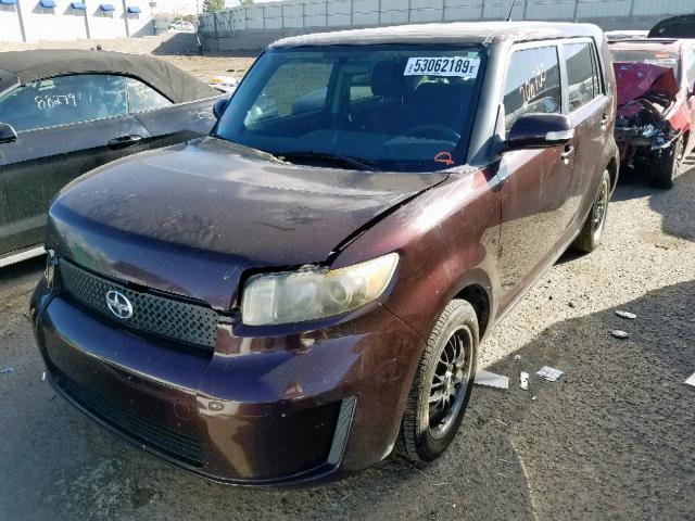 JTLKE50E081050099 - 2008 TOYOTA SCION XB Қызыл фото 2