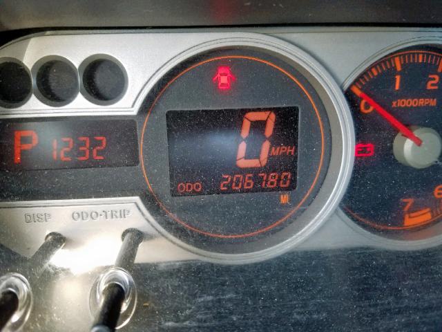 JTLKE50E081050099 - 2008 TOYOTA SCION XB Қызыл фото 8