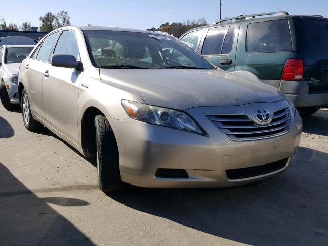 JTNBB46K893052440 - 2009 TOYOTA CAMRY HYBR SILVER photo 1