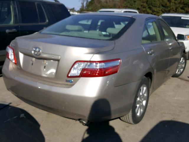 JTNBB46K893052440 - 2009 TOYOTA CAMRY HYBR SILVER photo 4