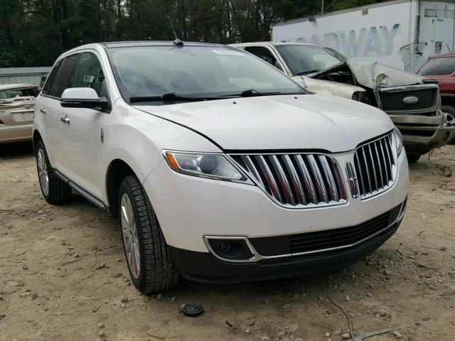 2LMDJ6JK9FBL24783 - 2015 LINCOLN MKX WHITE photo 1