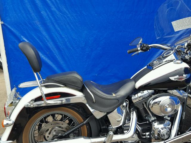 1HD1JDB155Y018757 - 2005 HARLEY-DAVIDSON FLSTNI BLACK photo 6