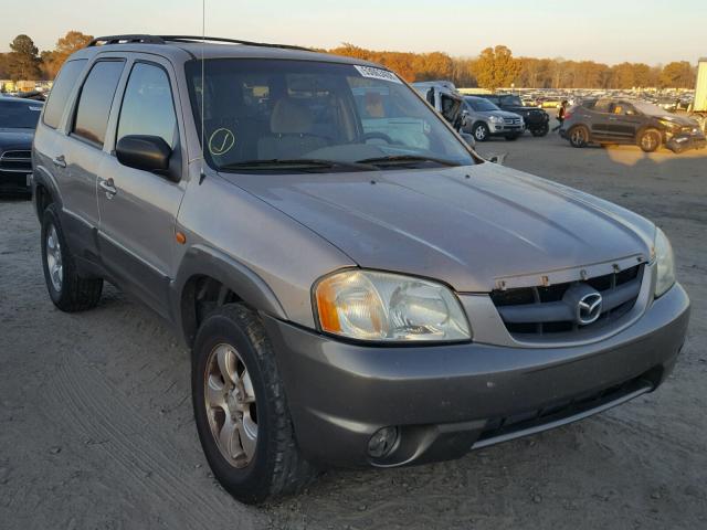 4F2YU091X2KM00447 - 2002 MAZDA TRIBUTE LX TAN photo 1