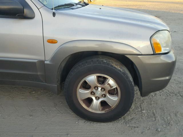 4F2YU091X2KM00447 - 2002 MAZDA TRIBUTE LX TAN photo 9