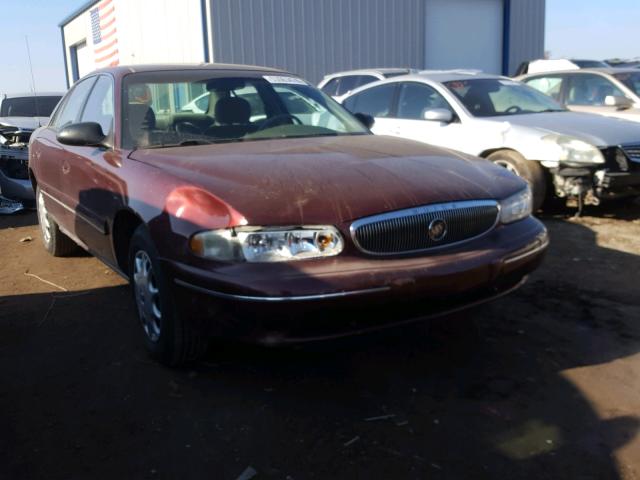 2G4WS52J121195293 - 2002 BUICK CENTURY CU BURGUNDY photo 1