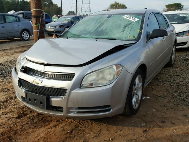 1G1ZG57N88F233207 - 2008 CHEVROLET MALIBU LS 银色 照片 2