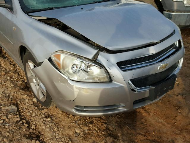 1G1ZG57N88F233207 - 2008 CHEVROLET MALIBU LS 银色 照片 9