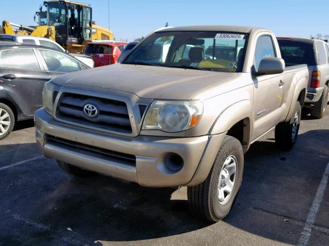 5TENX62NX5Z001659 - 2005 TOYOTA TACOMA PRE GOLD photo 2