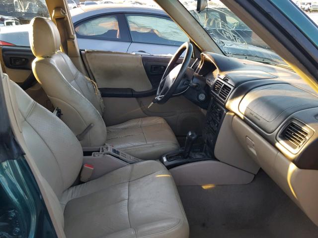 JF1SF6559WH760426 - 1998 SUBARU FORESTER S GREEN photo 5