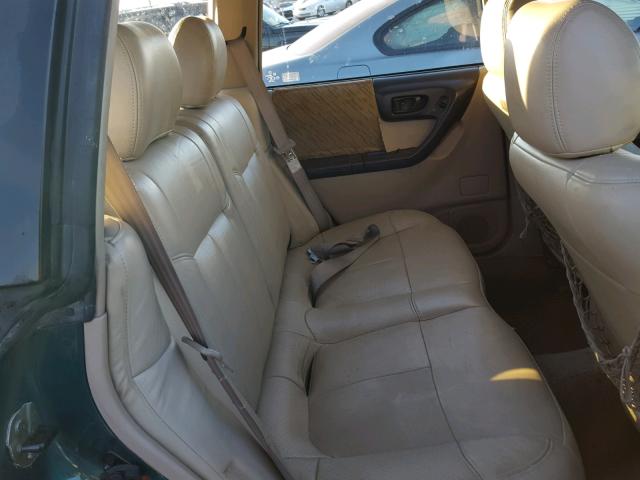 JF1SF6559WH760426 - 1998 SUBARU FORESTER S GREEN photo 6