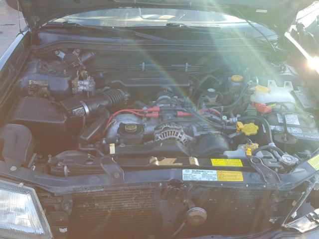 JF1SF6559WH760426 - 1998 SUBARU FORESTER S GREEN photo 7