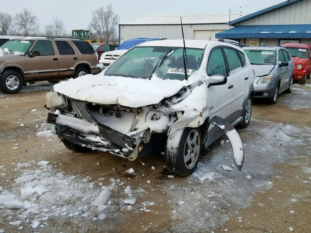 5Y2SL67878Z418464 - 2008 PONTIAC VIBE YELLOW photo 2