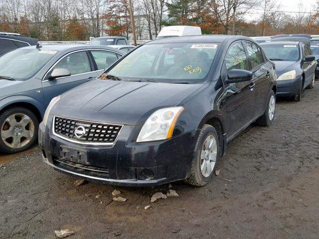 3N1AB61EXBL613465 - 2008 NISSAN SENTRA 2.0 BLACK photo 2