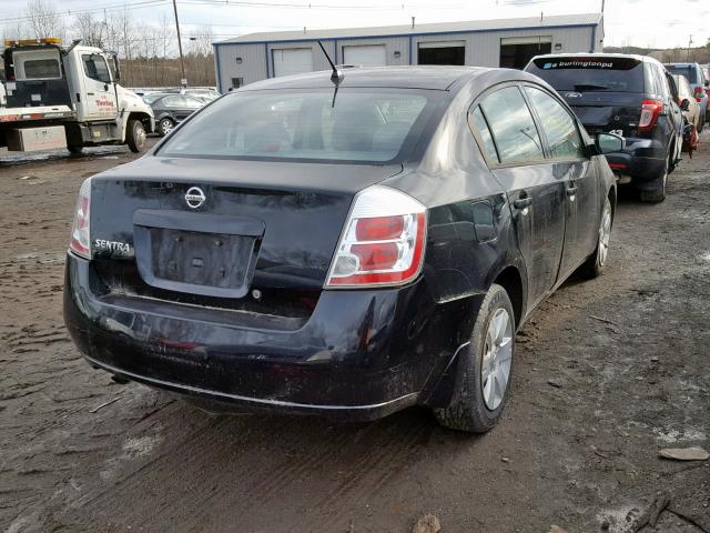 3N1AB61EXBL613465 - 2008 NISSAN SENTRA 2.0 BLACK photo 4