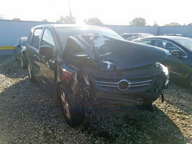 2V4RW3D14AR294803 - 2010 VOLKSWAGEN ROUTAN SE BLACK photo 1