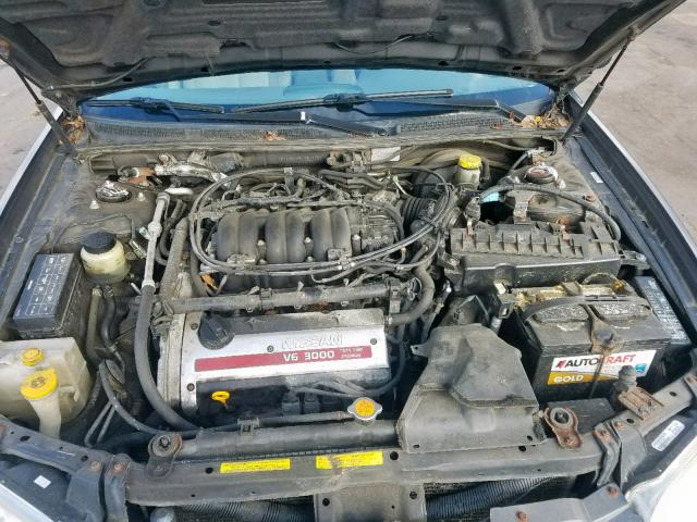 JN1CA31D91T841752 - 2001 NISSAN MAXIMA GXE GRAY photo 7