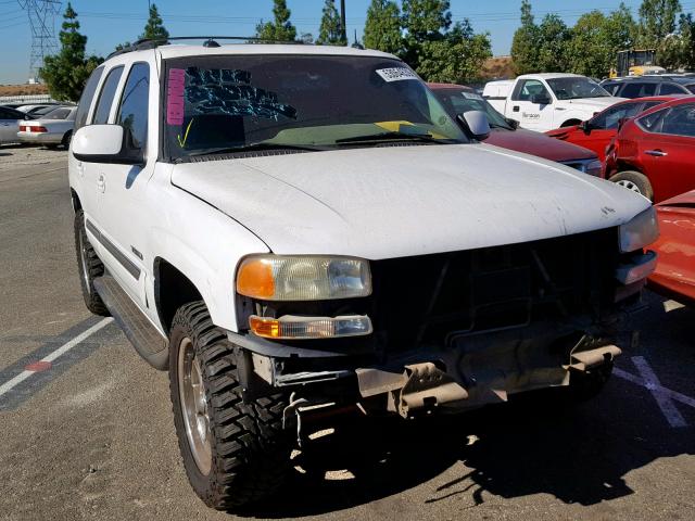 1GKEC13T33R230502 - 2003 GMC YUKON WHITE photo 1