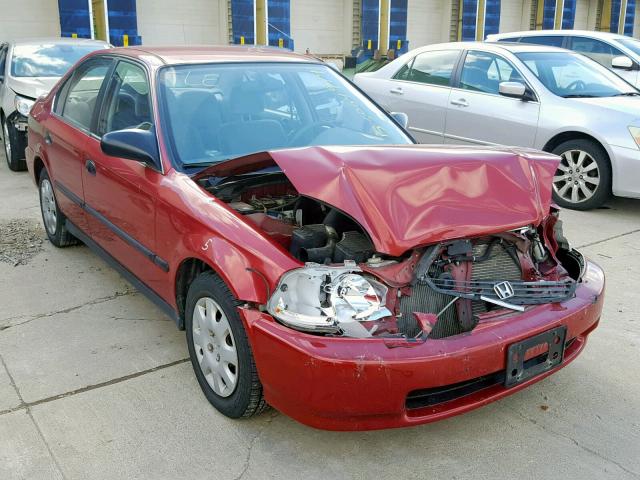 1HGEJ6672WL055732 - 1998 HONDA CIVIC LX RED photo 1