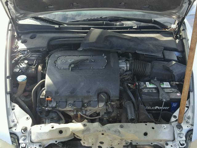 19UUA66275A029265 - 2005 ACURA TL SILVER photo 7