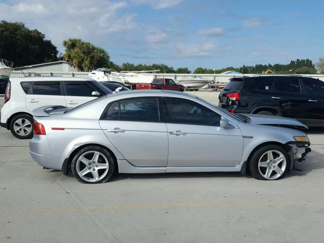 19UUA66275A029265 - 2005 ACURA TL SILVER photo 9