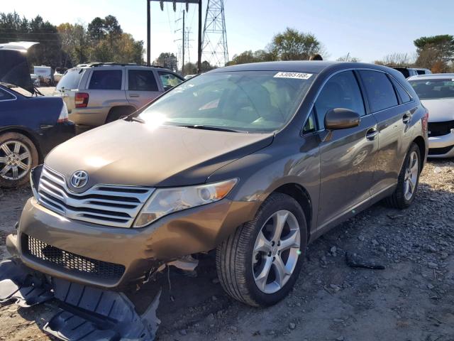 4T3ZK3BB5AU031954 - 2010 TOYOTA VENZA BASE GOLD photo 2