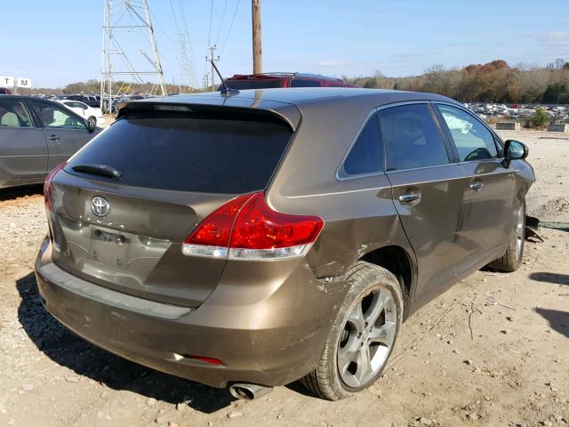 4T3ZK3BB5AU031954 - 2010 TOYOTA VENZA BASE GOLD photo 4