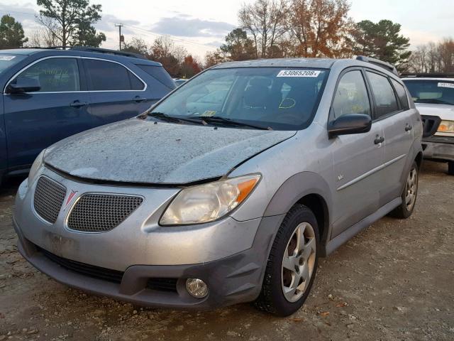 5Y2SL65867Z409823 - 2007 PONTIAC VIBE SILVER photo 2