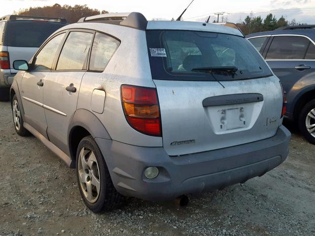 5Y2SL65867Z409823 - 2007 PONTIAC VIBE SILVER photo 3