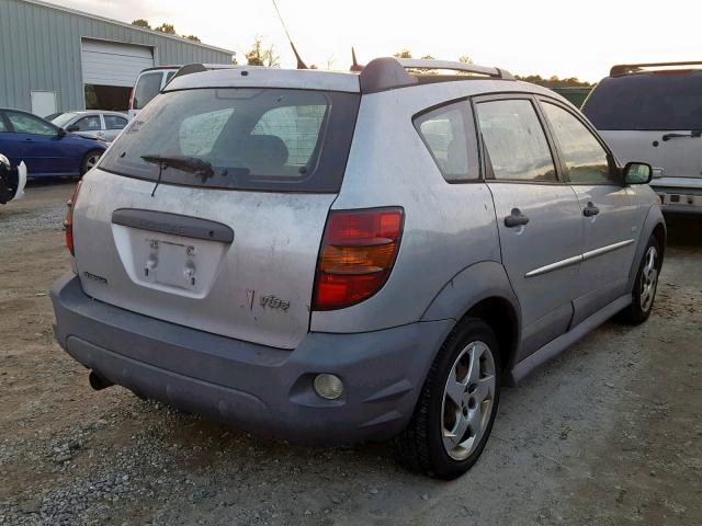 5Y2SL65867Z409823 - 2007 PONTIAC VIBE SILVER photo 4