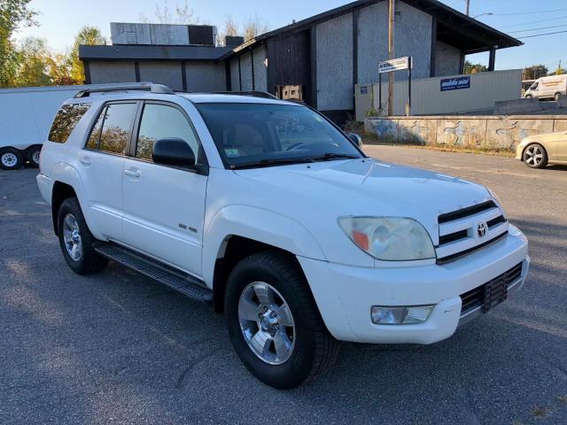 JTEBU14R730019933 - 2003 TOYOTA 4RUNNER SR WHITE photo 1