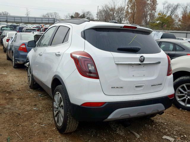 KL4CJASB3HB096182 - 2017 BUICK ENCORE PRE WHITE photo 3