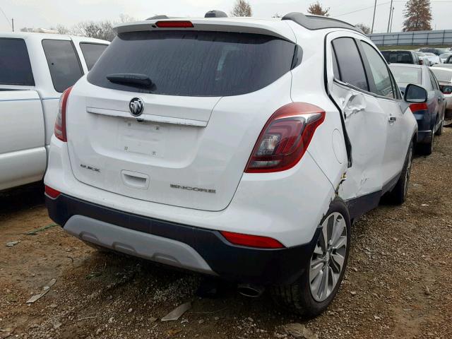 KL4CJASB3HB096182 - 2017 BUICK ENCORE PRE WHITE photo 4