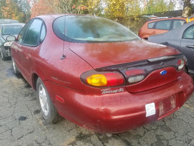 1FALP52U9VG144673 - 1997 FORD TAURUS GL RED photo 3