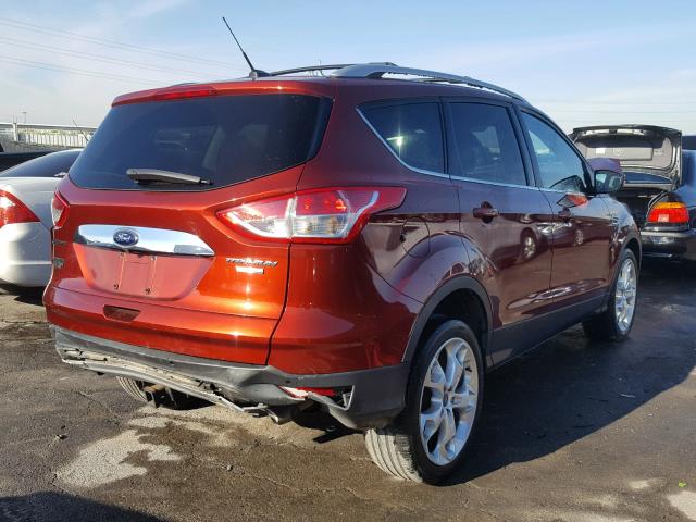 1FMCU9J9XEUB63138 - 2014 FORD ESCAPE TIT ORANGE photo 4