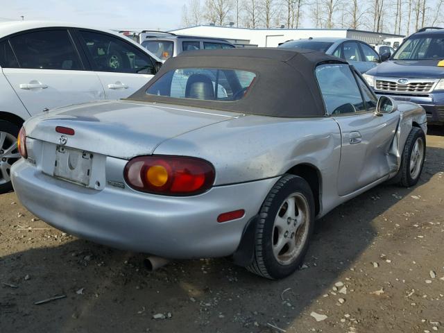 JM1NB3530Y0156300 - 2000 MAZDA MX-5 MIATA SILVER photo 4