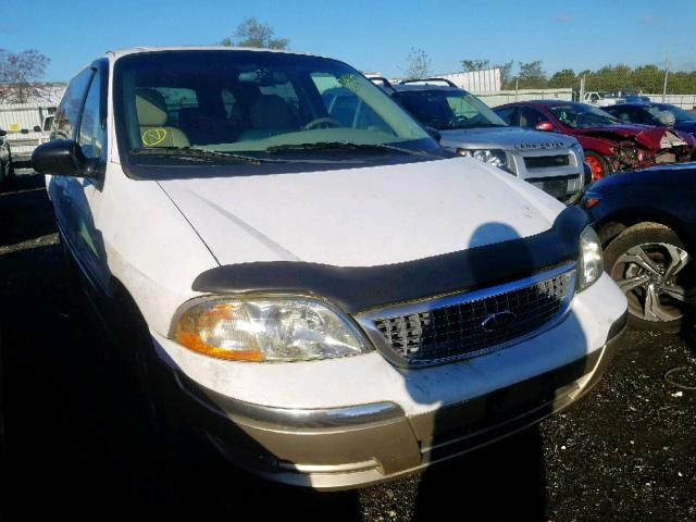 2FMZA53441BB24428 - 2001 FORD WINDSTAR S WHITE photo 1