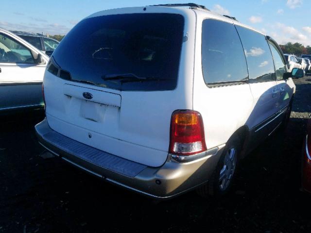 2FMZA53441BB24428 - 2001 FORD WINDSTAR S WHITE photo 4