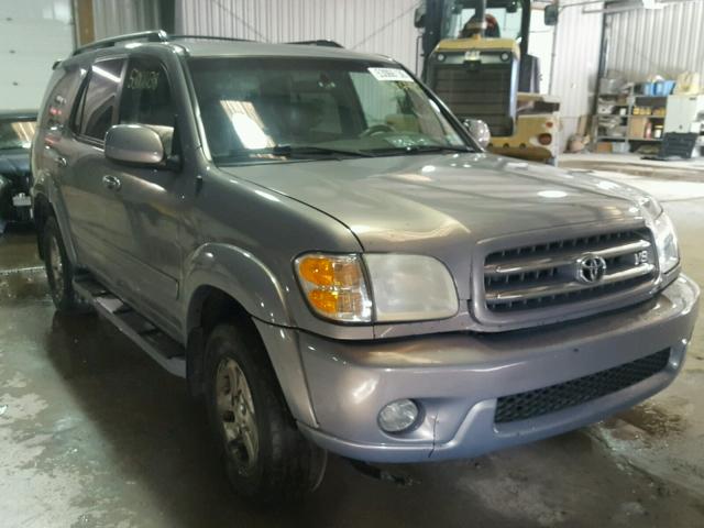 5TDBT48A81S027806 - 2001 TOYOTA SEQUOIA LI SILVER photo 1