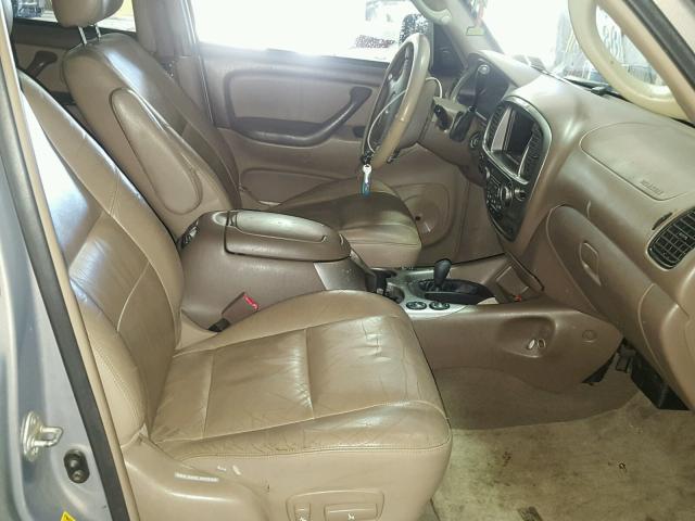 5TDBT48A81S027806 - 2001 TOYOTA SEQUOIA LI SILVER photo 5