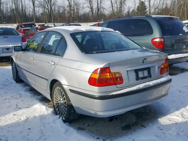 WBAEW53453PG20760 - 2003 BMW 330 XI GRAY photo 3