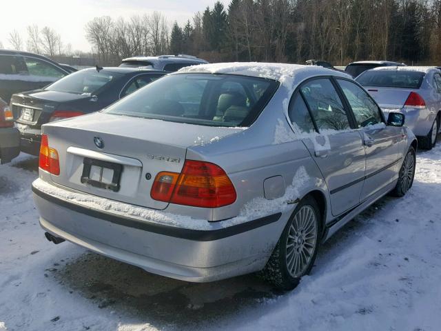 WBAEW53453PG20760 - 2003 BMW 330 XI GRAY photo 4