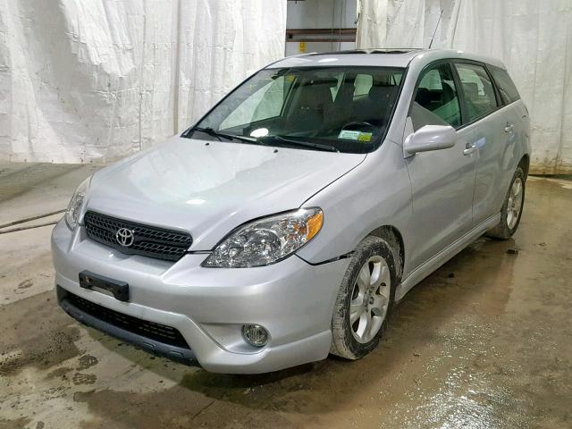 2T1KR32E18C717324 - 2008 TOYOTA COROLLA MA SILVER photo 2