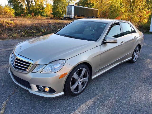 WDDHF8HB7AA155622 - 2010 MERCEDES-BENZ E 350 4MAT BEIGE photo 4