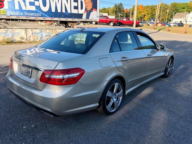 WDDHF8HB7AA155622 - 2010 MERCEDES-BENZ E 350 4MAT BEIGE photo 5