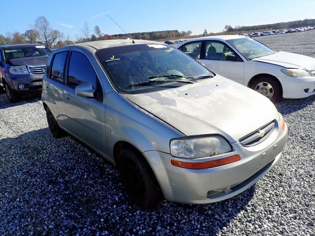KL1TD62645B330278 - 2005 CHEVROLET AVEO BASE Gümüş foto 1
