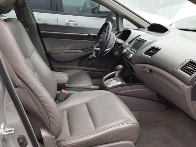 19XFA16949E004544 - 2009 HONDA CIVIC EXL 银色 照片 5