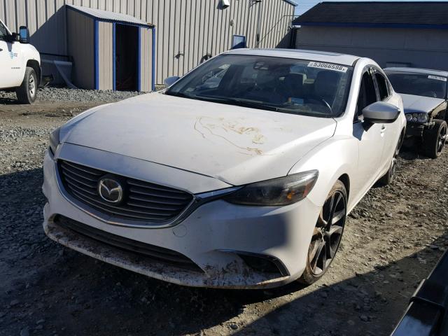 JM1GJ1W58G1418220 - 2016 MAZDA 6 GRAND TO WHITE photo 2